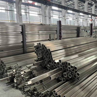 Manufacturers Direct Sale Seamless Square Stainless Steel Pipes 304 316L for Industrial Applications